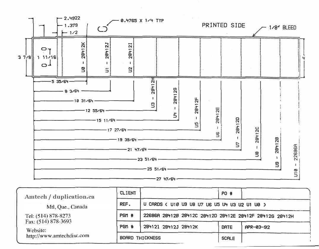 Cassette Insert Print Specs Regarding Cassette J Card Template