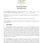 Catering Contract Template – 6 Free Templates In Pdf, Word Pertaining To Catering Contract Template Word