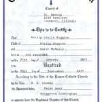 Catholic Baptism Certificate – Yahoo Image Search Results With Baptism Certificate Template Download