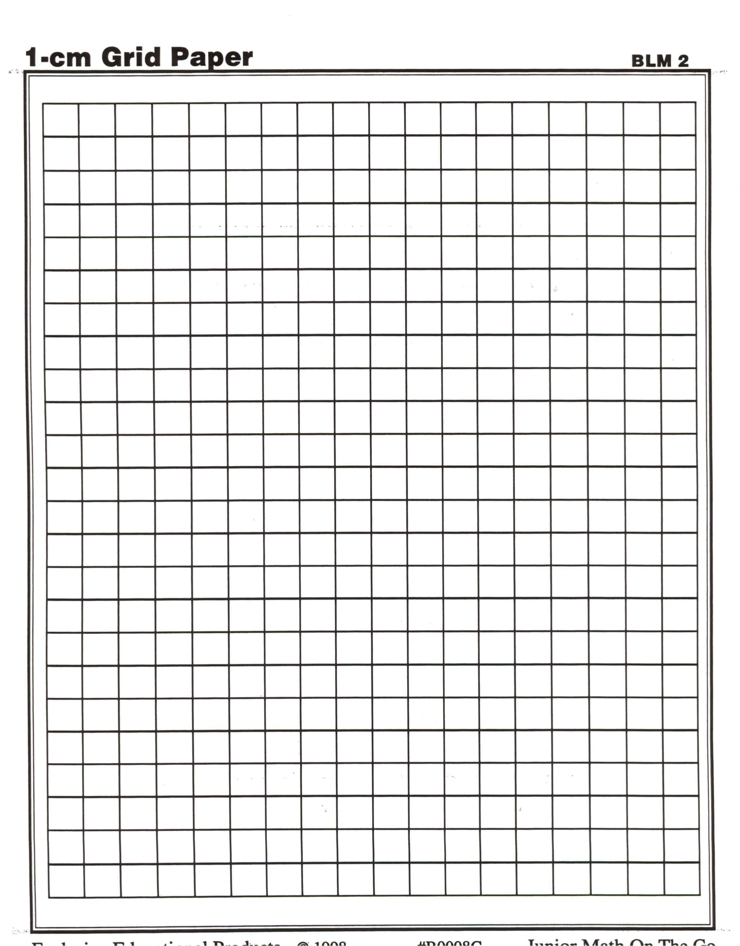 Centimeter Graph Paper | Math Teaching Ideas | Printable With 1 Cm Graph Paper Template Word