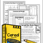 Cereal Box Book Report Kit | Shelly Rees Teaching Resources In Cereal Box Book Report Template