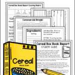 Cereal Box Book Report Kit | Shelly Rees Teaching Resources In Cereal Box Book Report Template