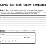 Cereal+Box+Book+Report+Template | Creative | Book Report With Cereal Box Book Report Template