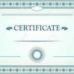 Certificate Borders, Template And Design Elements Inside Certificate Border Design Templates