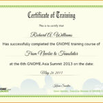 Certificate Of Completion Template Free Download Course For Free Training Completion Certificate Templates