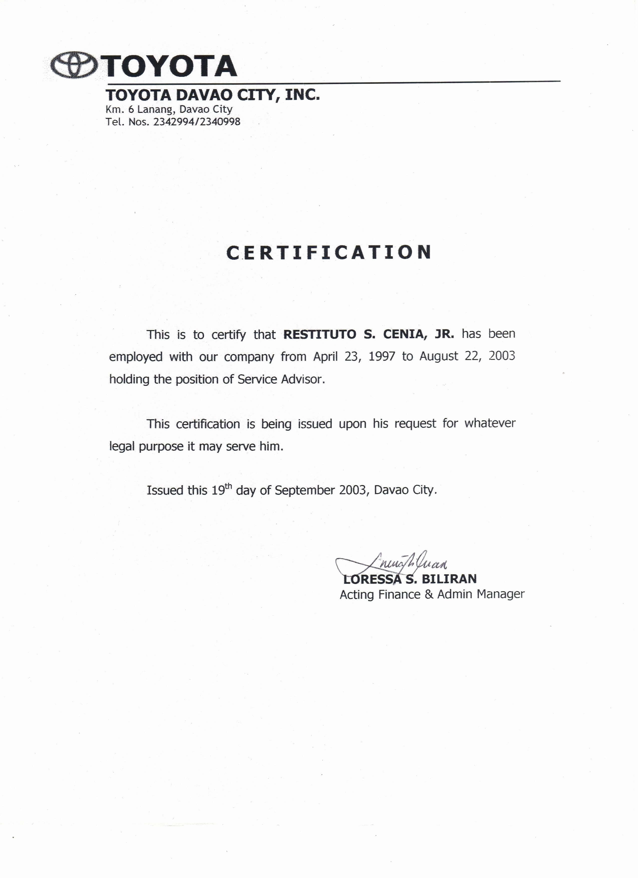 Certificate Of Employment Template | Template Modern Design Within Certificate Of Employment Template