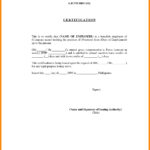 Certificate Of Employment Template Word Free Within Template Of Certificate Of Employment