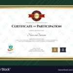 Certificate Of Participation Template In Sport The Throughout Certificate Of Participation Template Pdf