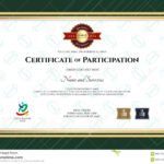 Certificate Of Participation Template In Sport Theme With Within Rugby League Certificate Templates