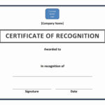Certificate Of Recognition Template – Ms Word Templates Pertaining To Certificate Of Recognition Word Template