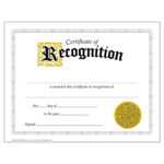 Certificate Of Recognition Template Word 10 Ndash Elsik Blue With Regard To Certificate Of Recognition Word Template