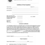 Certificate Of Work Completion Templates 4 – Elsik Blue Cetane Regarding Certificate Of Completion Construction Templates