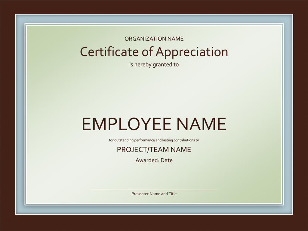 Certificate Powerpoint Template Filename | Elsik Blue Cetane Intended For Powerpoint Award Certificate Template