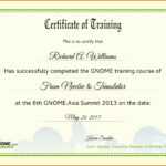 Certificate Sample For Training Filename | Elsik Blue Cetane Intended For Template For Training Certificate