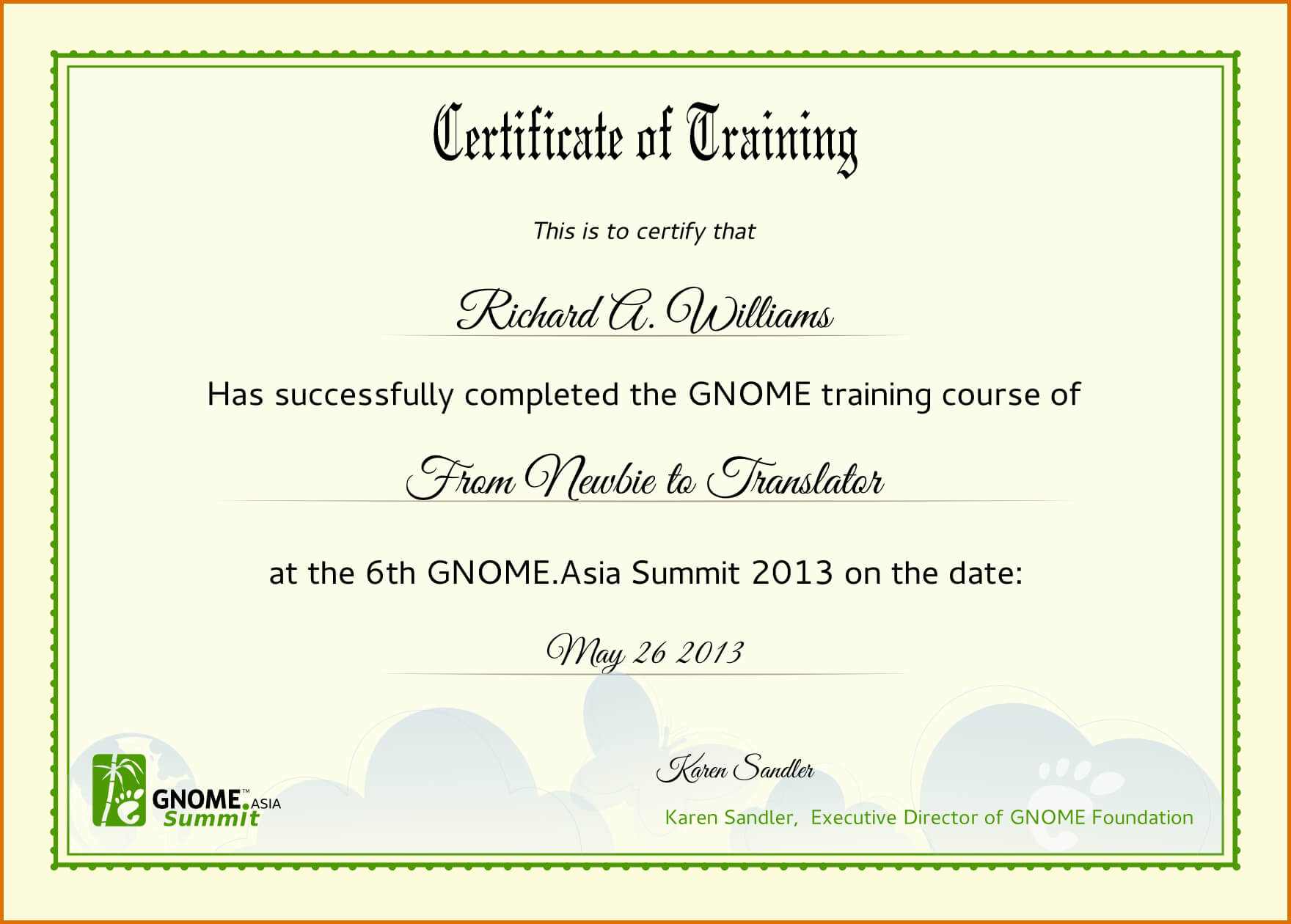 Certificate Sample For Training Filename | Elsik Blue Cetane Intended For Template For Training Certificate