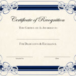 Certificate Template Designs Recognition Docs | Blankets Throughout Art Certificate Template Free