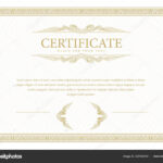 Certificate Template Diploma Currency Border Award With Regard To Commemorative Certificate Template