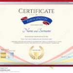 Certificate Template For Achievement, Appreciation Or With Regard To International Conference Certificate Templates