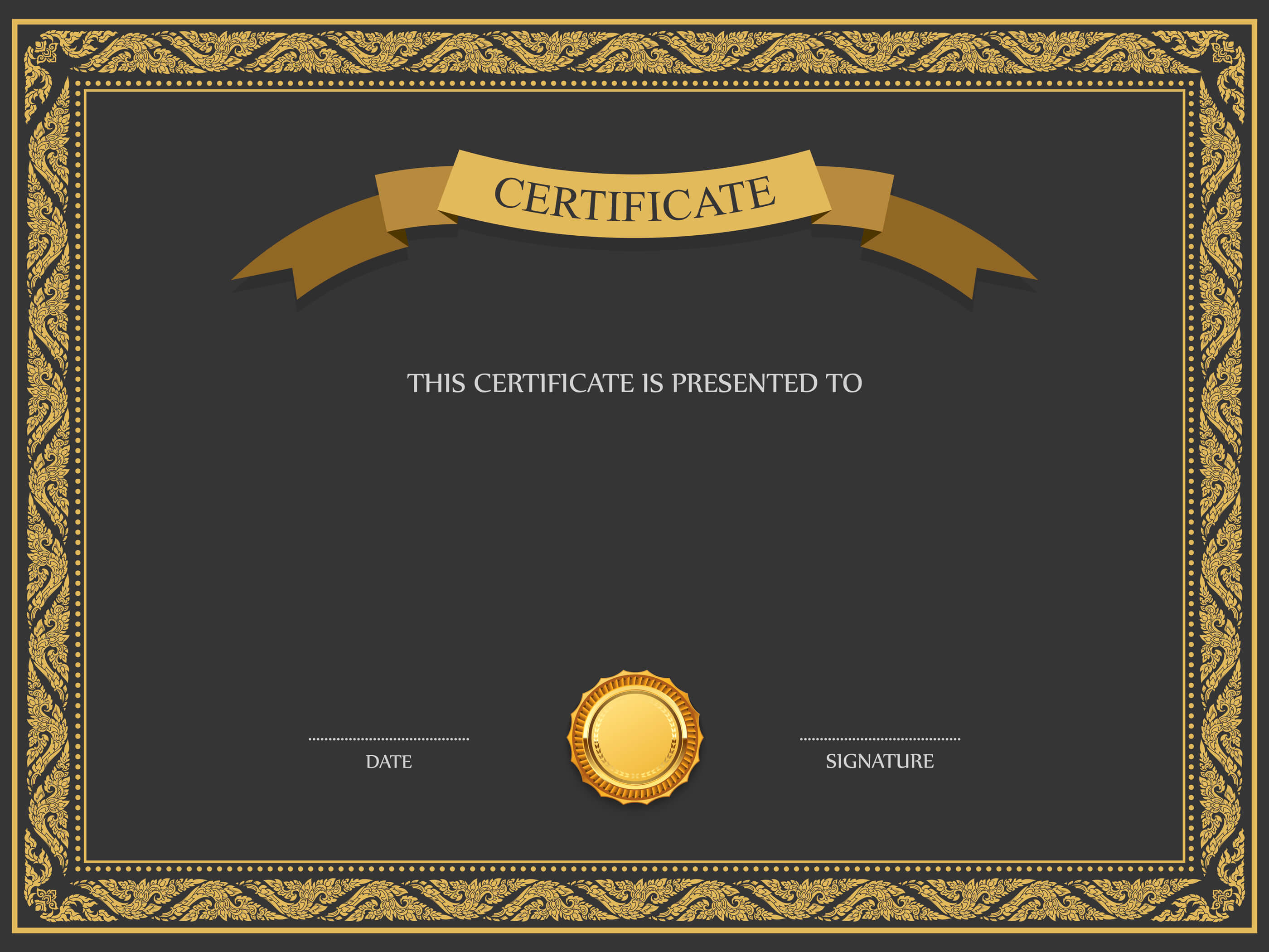 Certificate Template Png Image – Purepng | Free Transparent Inside High Resolution Certificate Template