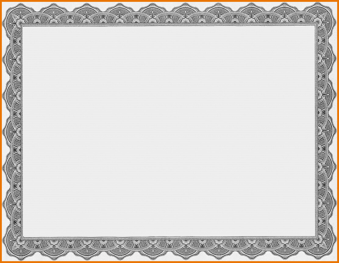 Certificate Template Png Transparent Templatepng Images Free Throughout Free Printable Certificate Border Templates