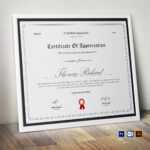 Certificate Template | Printable Award Certificate | Clean Certificates |  Simple Design | Editable Ms Word | Certificate Of Achievement For Microsoft Office Certificate Templates Free