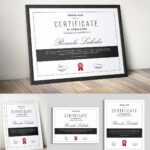 Certificate Template Psd Free Download In Mock Certificate Pertaining To Mock Certificate Template