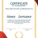 Certificate Template,diploma,a4 Size ,vector Royalty Free In Certificate Template Size