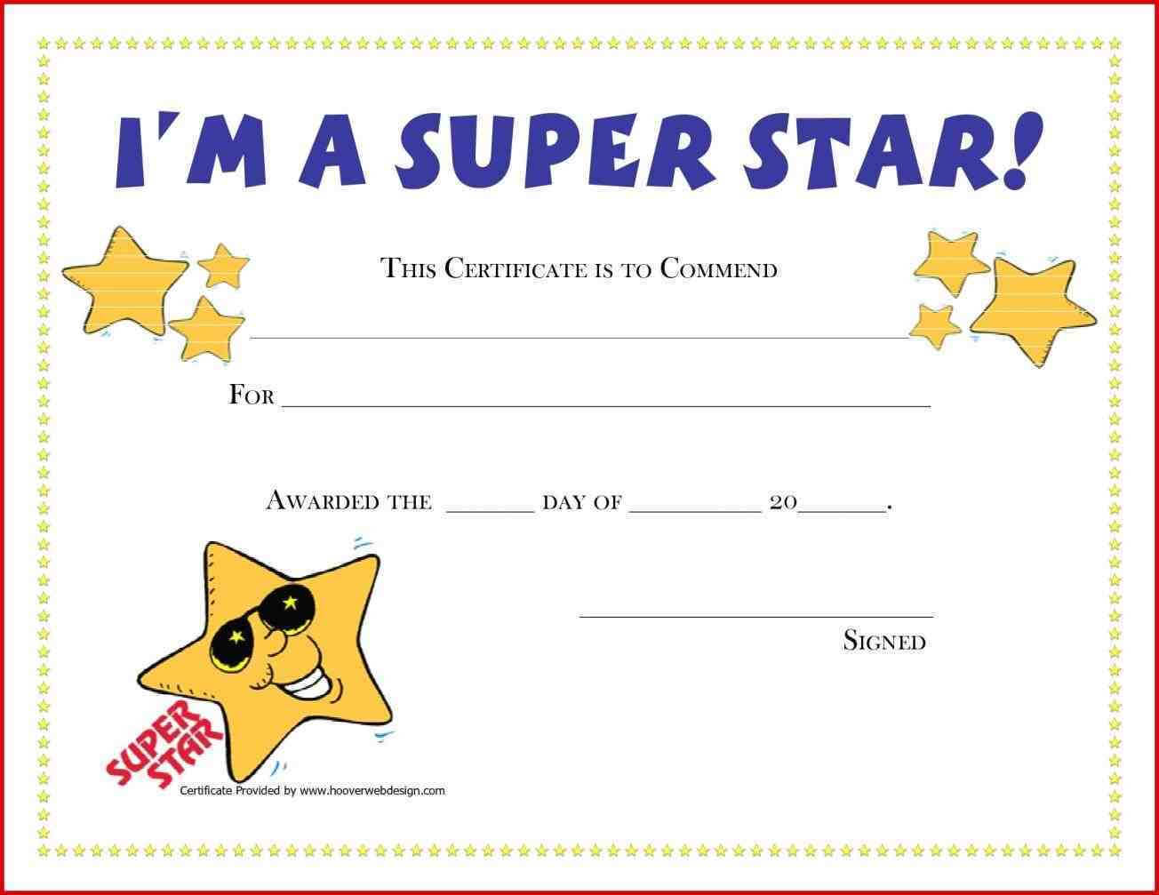 Certificate Templates For Kids Free Download 14 – Elsik Blue In Free Kids Certificate Templates