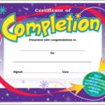 Certificate Templates For Kids Free Download 3 – Elsik Blue With Free Printable Certificate Templates For Kids