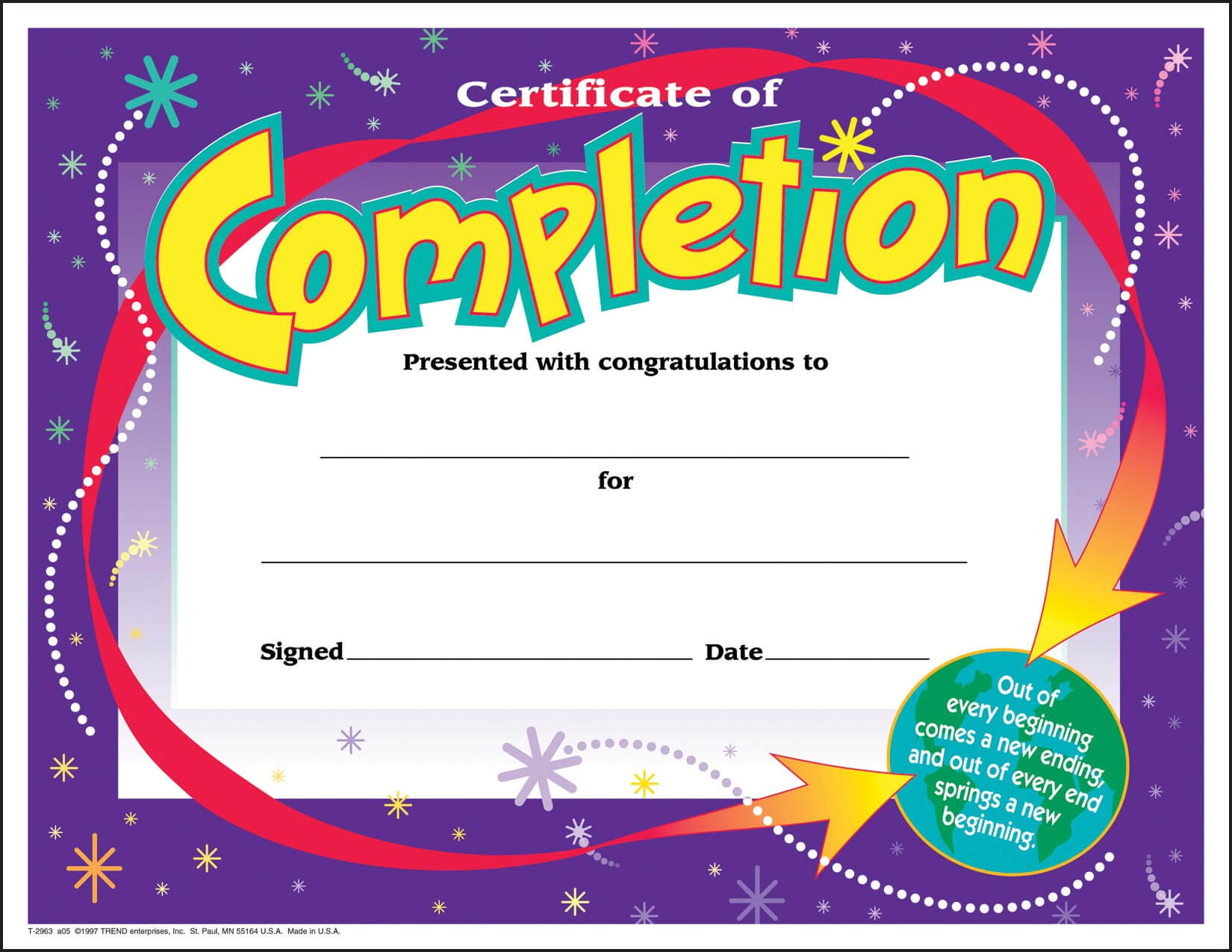 Certificate Templates For Kids Free Download 3 – Elsik Blue With Free Printable Certificate Templates For Kids