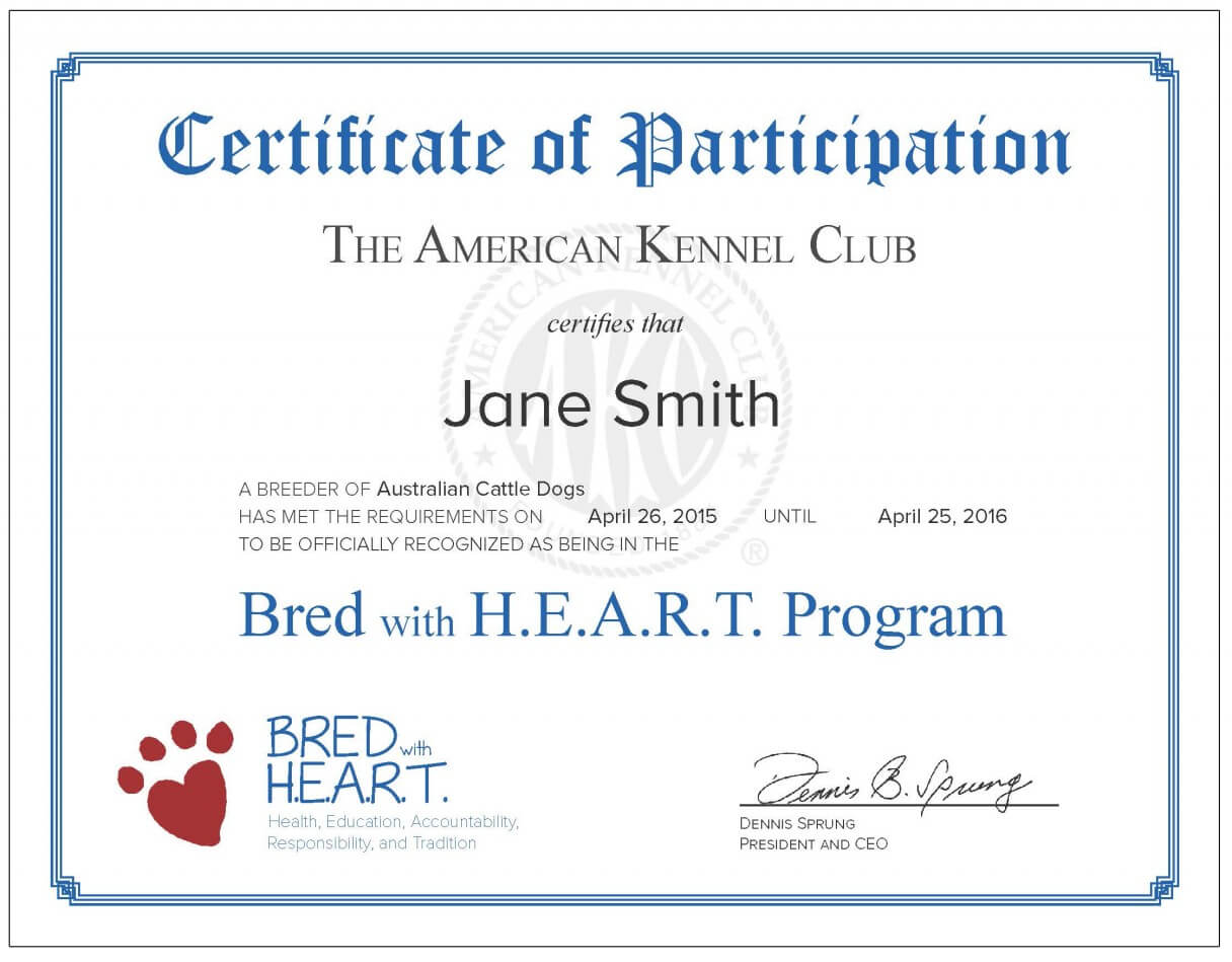 Certificate Templates: Free Printable Service Dog With Regard To Service Dog Certificate Template