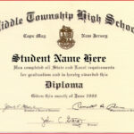 Certificate Templates | Health | Free High School Diploma In Ged Certificate Template