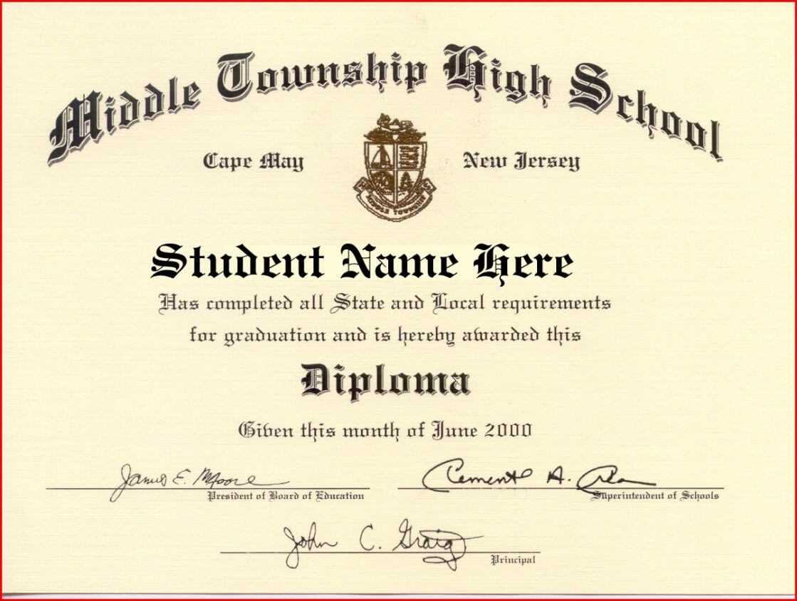 Certificate Templates | Health | Free High School Diploma In School Certificate Templates Free