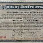 Certificate Templates: Vintage Johnstown: 1893 Bond Certificate Throughout Corporate Bond Certificate Template