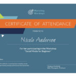 Certificate Templates With Regard To Workshop Certificate Template