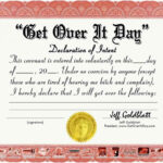 Certificates: Mesmerizing Fun Certificate Templates Example Intended For Funny Certificates For Employees Templates