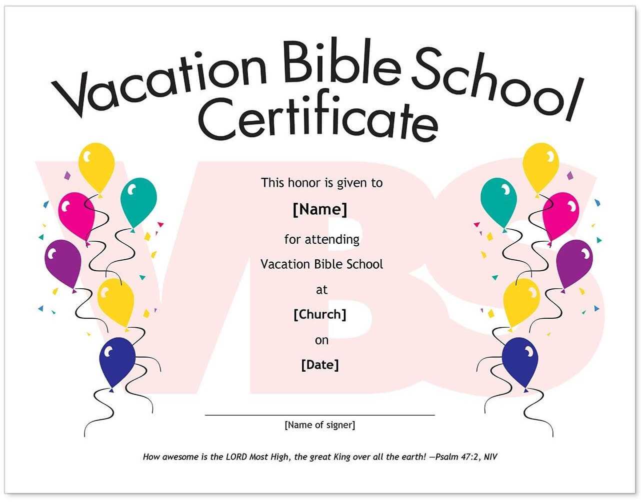 Certificates: Terrific Horseback Riding Lesson Gift Inside Vbs Certificate Template