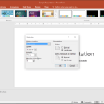 Change The Size Of Slides In Powerpoint – Instructions For Powerpoint Presentation Template Size
