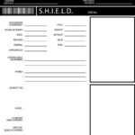 Character File Template – Shield File | Mcu Pertaining To Shield Id Card Template