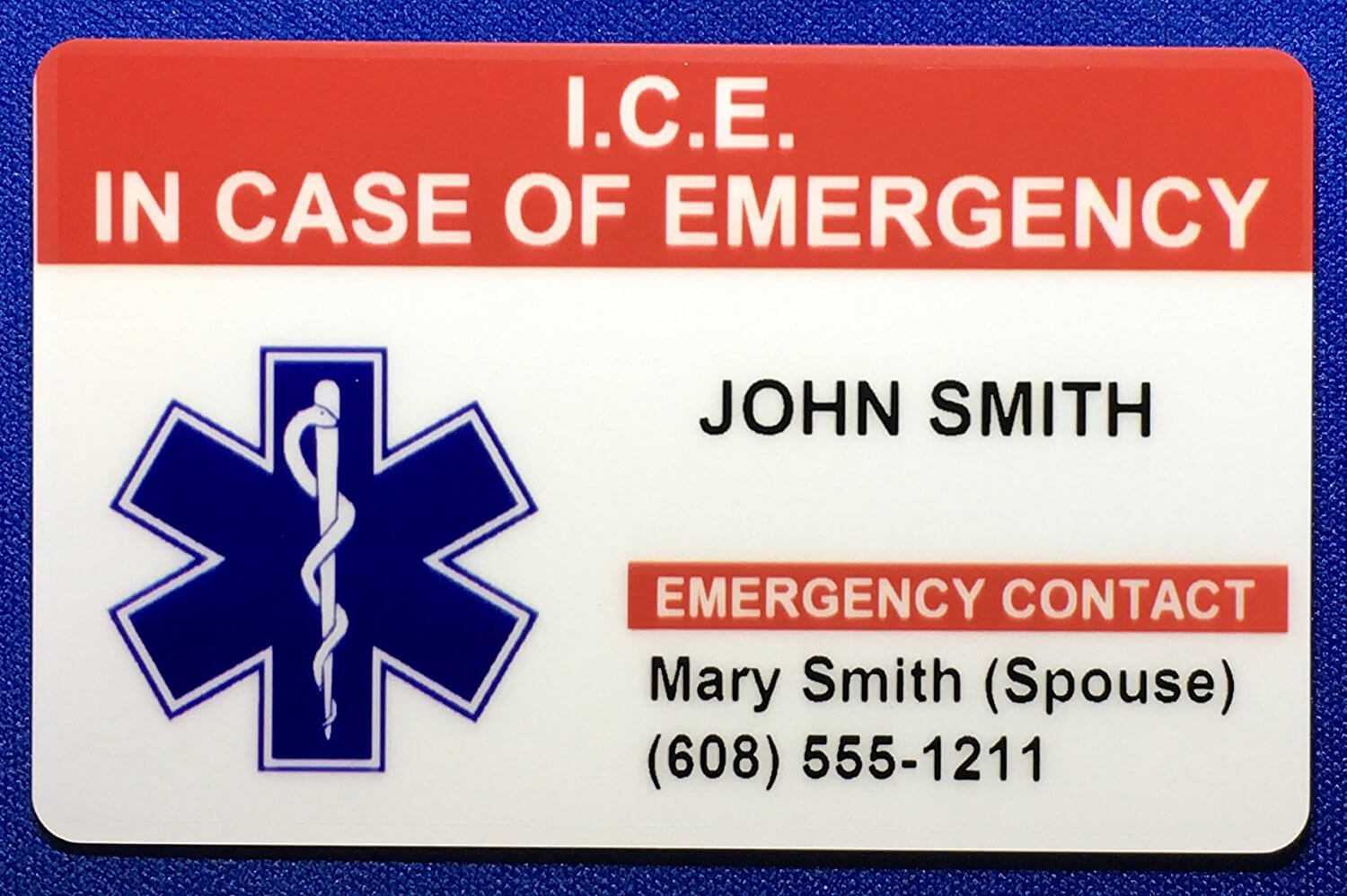 Cheap Emergency Card Template, Find Emergency Card Template With Regard To In Case Of Emergency Card Template