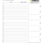 Checklist Grocery Shopping Template List Australia Uk Pertaining To Blank Checklist Template Pdf