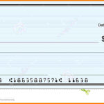 Checks Template Word | Template | Receipt Template Pertaining To Blank Check Templates For Microsoft Word