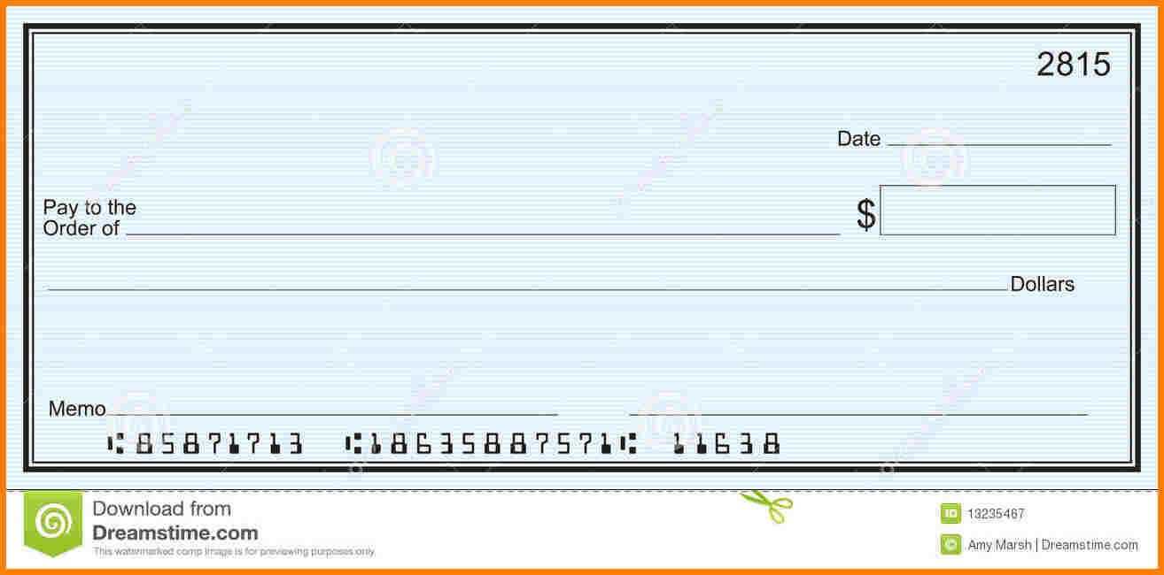 Checks Template Word | Template | Receipt Template Pertaining To Blank Check Templates For Microsoft Word