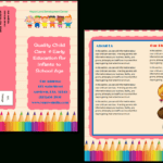 Child Care Brochure Template 11 Inside Daycare Brochure Template