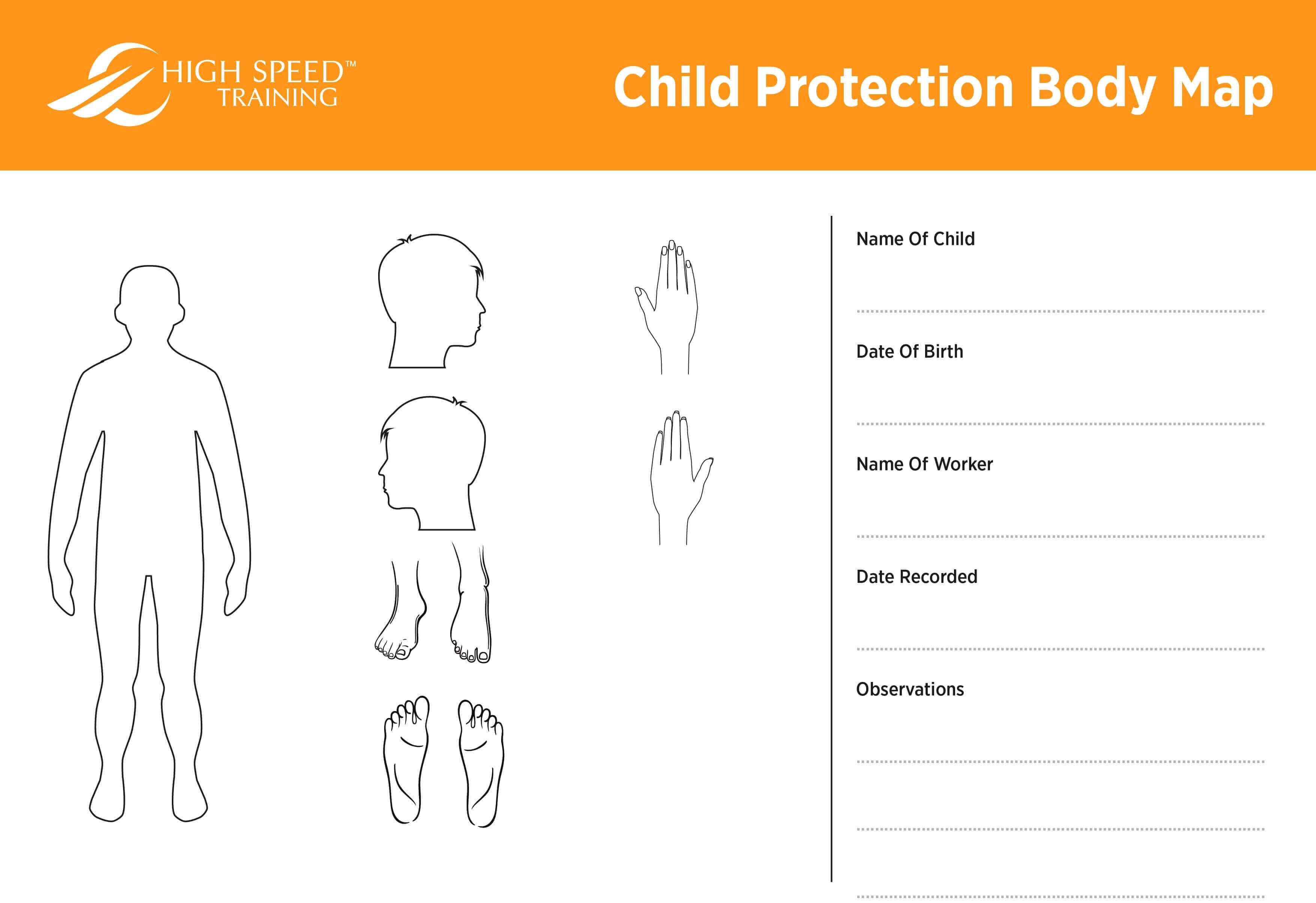 Child Protection Body Map Template | Safeguarding Advice Regarding Blank Body Map Template