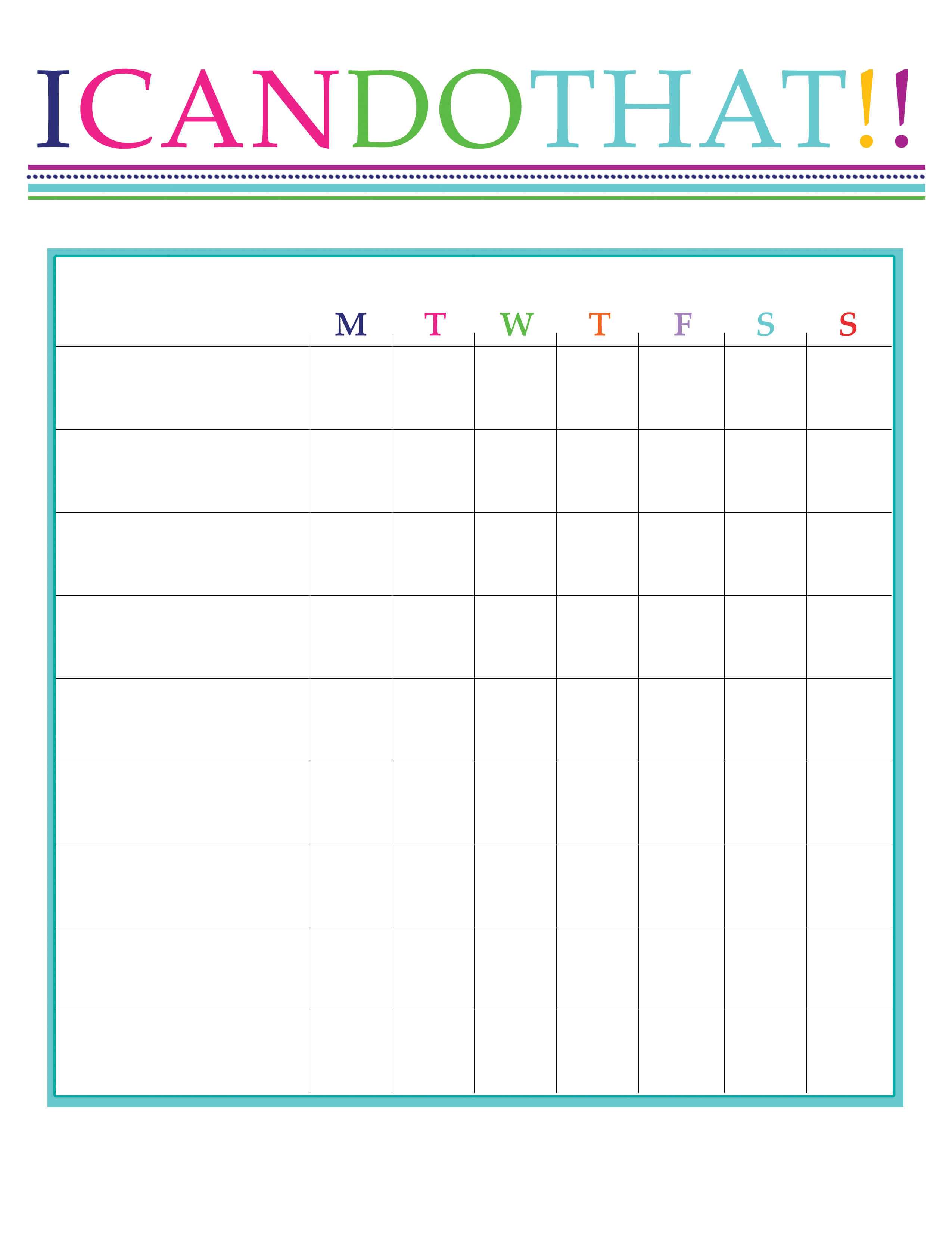 Chore Chart / Behavior Chart / Reward Program » One With Regard To Blank Reward Chart Template