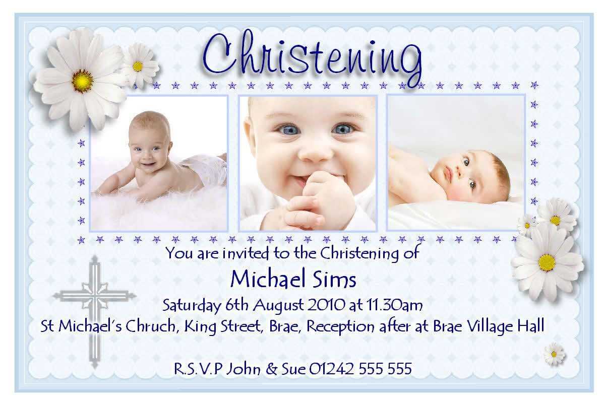 Christening Invitation Cards : Christening Invitation Cards within Free Christening Invitation Cards Templates