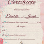 Christian Marriage Certificate Template With Christian Certificate Template