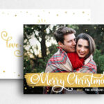 Christmas Card Template For Photographer | 007 With Holiday Card Templates For Photographers