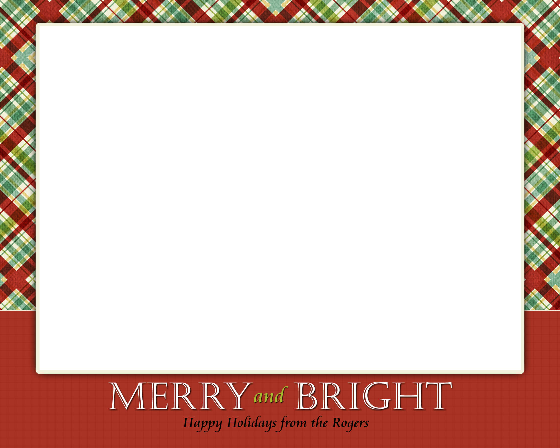 Christmas Card Template Simple | Card Design | Christmas For Happy Holidays Card Template